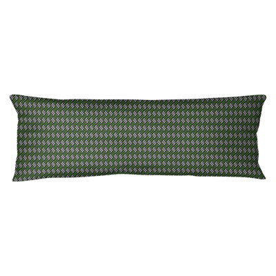 Coussin lombaire à carreaux à rayures