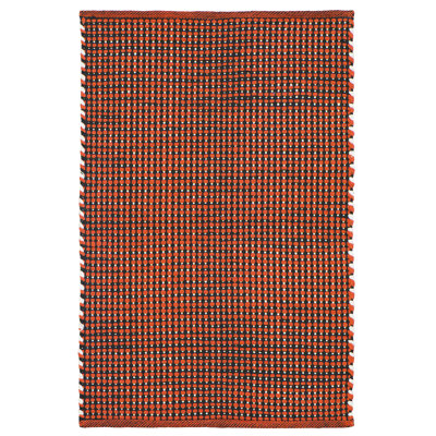 Langer Hand Woven Orange Indoor Rug