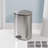 Metal Step On Kitchen Trash Can - 3.2 Gallons
