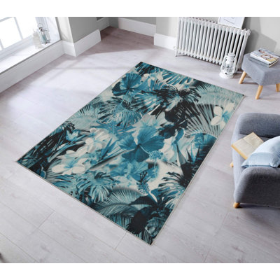 Premium Hall Carpet, 31.5 x 78.7 Inches | 100% Polyester, Antibacterial | 0.04 in Pile Height, Non-Slip Underside, Machine Washable | 3D Digital Printing | Ideal for Living Room & Entryway, Easy Maintenance