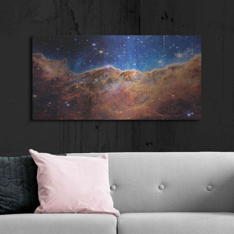 «Cosmic Cliff 2 In The Carina Nebula» par NASA Space Photos, H 24 po x l 48 po
