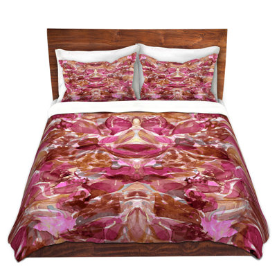 Polyester Floral Duvet Cover