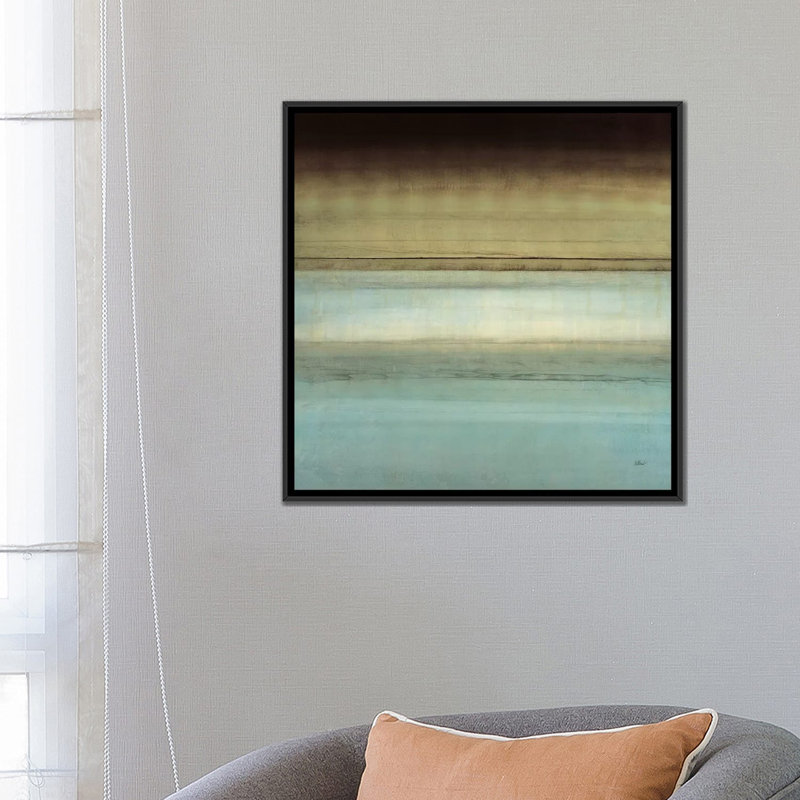 « beauté », impression sur toile, H 26 po x l 26 po x P 1,5 po, Toile avec cadre noir, Pas de tapis