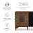 Oberlander Solid Wood Sideboard With 2 Doors And 3 Drawers