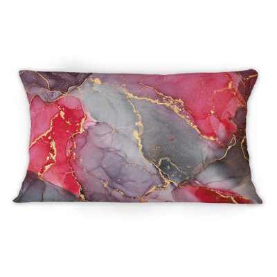 Coussin 12 "x 20" Red Luxury