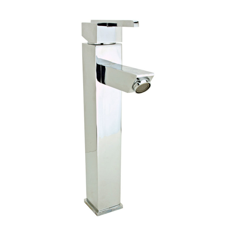 Robinet de salle de bain carré à un trou