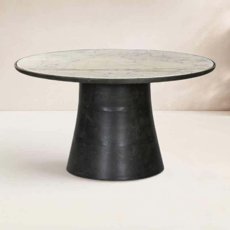 Balboa Outdoor Dining Table 55"-Aged Grey