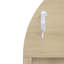 Modern Wood Storage With 2 Drawers, 180 - Degree Hinge, And 5.16" Floor Gap Kitchen Unit 4 Interior Laminates, Magnetic Door Catcher,