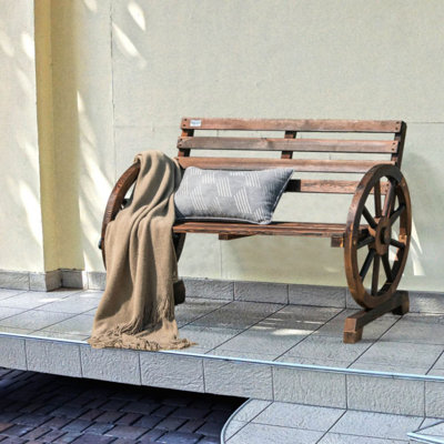 Banc de jardin en bois pour terrasse Belleville Everson