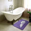 Tapis rectangulaire antidérapant pour salle de bain-42101591-42101600-123430232