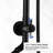 10" Rainfall & Handheld Showerhead Shower System With Matte Black Slide Head And Assembly