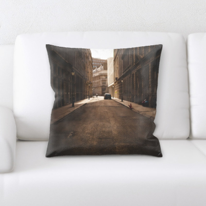 Housse et insert de coussin carré Harney A Road to Many Places