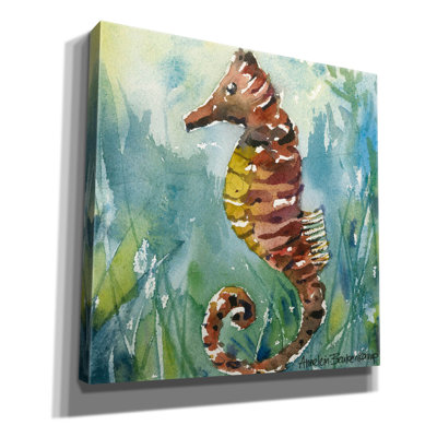 Tableau sur toile « Stately » d'Annelein Beukenkamp, collection Highland Dunes, 30,5 cm x 30,5 cm