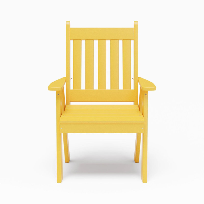 Chaise en composite Keystone Amish Co., jaune citron, Jaune citron