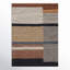 Pim Geometric Flatweave Brown/Light Beige/Medium Gray Area Rug-835394309