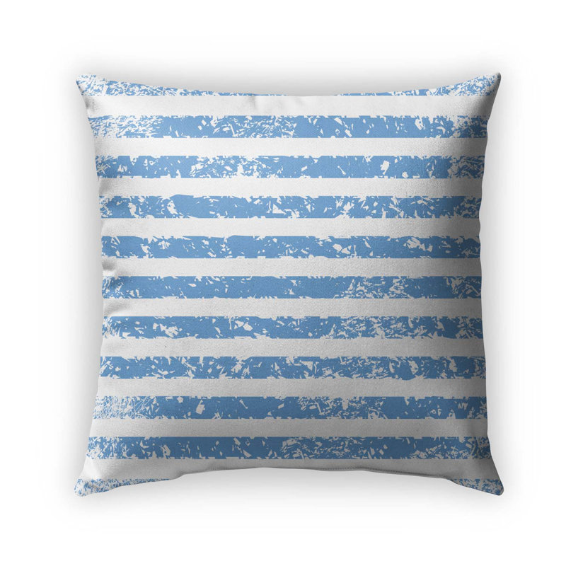 Housse et insert de coussin carré rétro Vintage Nautical, 24" X 24"