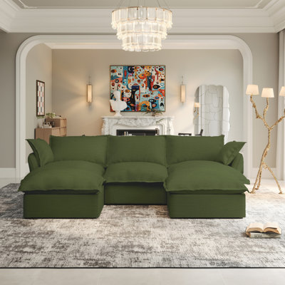 Upholstered Sofa, Cloud Sofa Modular Sectional Sofa Couch