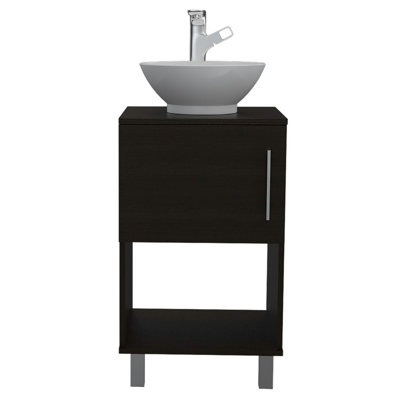 Meuble-lavabo simple à 1 tablette Saybrooke