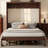 Murphy Bed with Wooden Frame & Slat Support-125069594-125069595