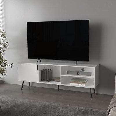 Mescal TV Stand With Multistorage, Door, And Open Compartments For Organized And Stylish Living, TV Stand