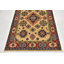 Tapis de la surface en laine 4 pi x 5 pi 10 po one-of-kind à la main noué la new age Alayna