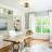 3 - Light Clear Shade Modern Sputnik Globe Semi Flush Mount
