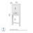 Edion Freestanding Over The Toilet Storage-1519443083