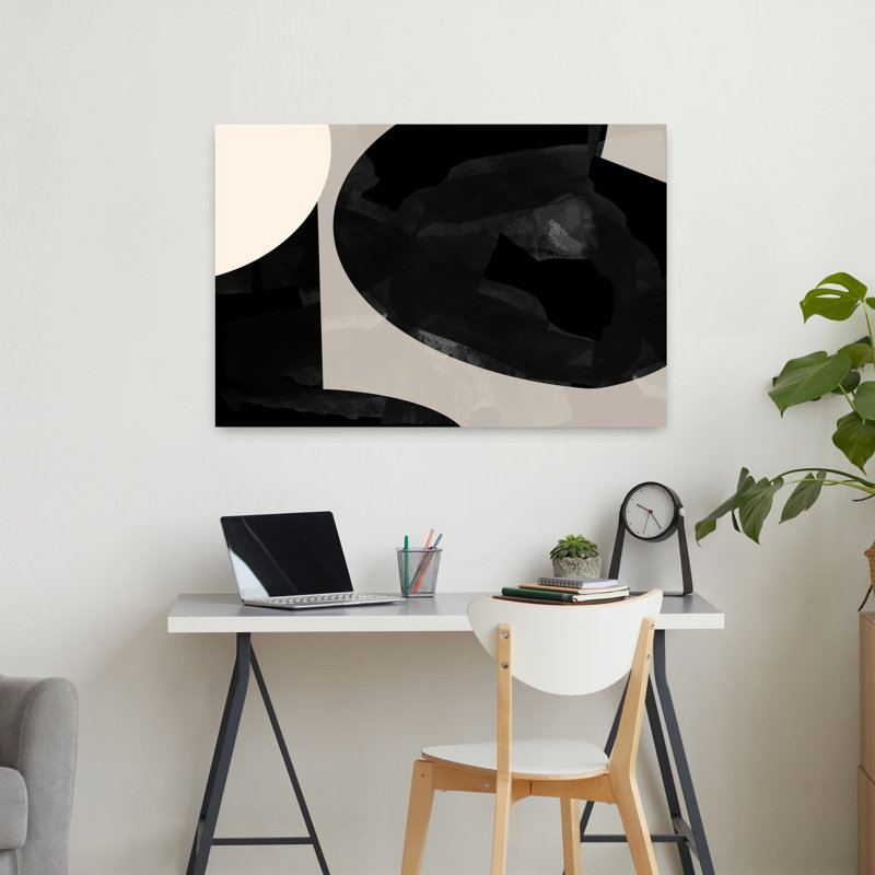 Art contemporain contemporain, H 36 po x l 24 po