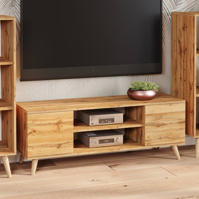 Verne Unfinished TV Stand for TVs up to 65"