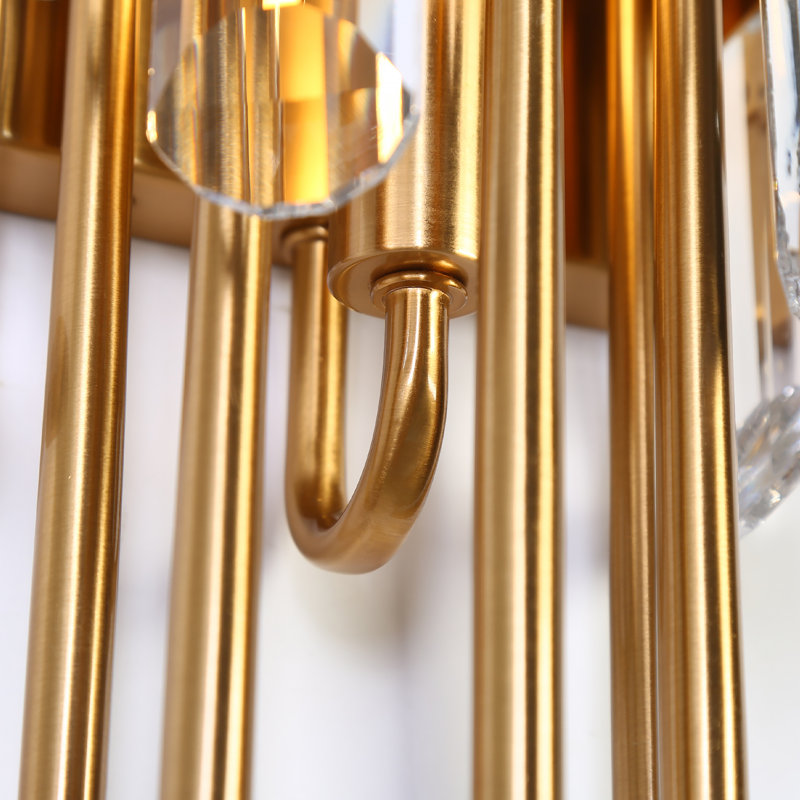 Grigor 1-Light Brass Wall Sconce