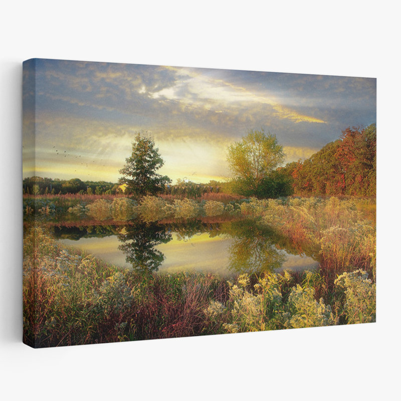 L'arrivée de l'aube - paysages, photographie d'art, H 16 po x l 24 po
