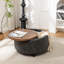 Repose-pieds de cocktail rond avec rangement Eniyah-2098988779