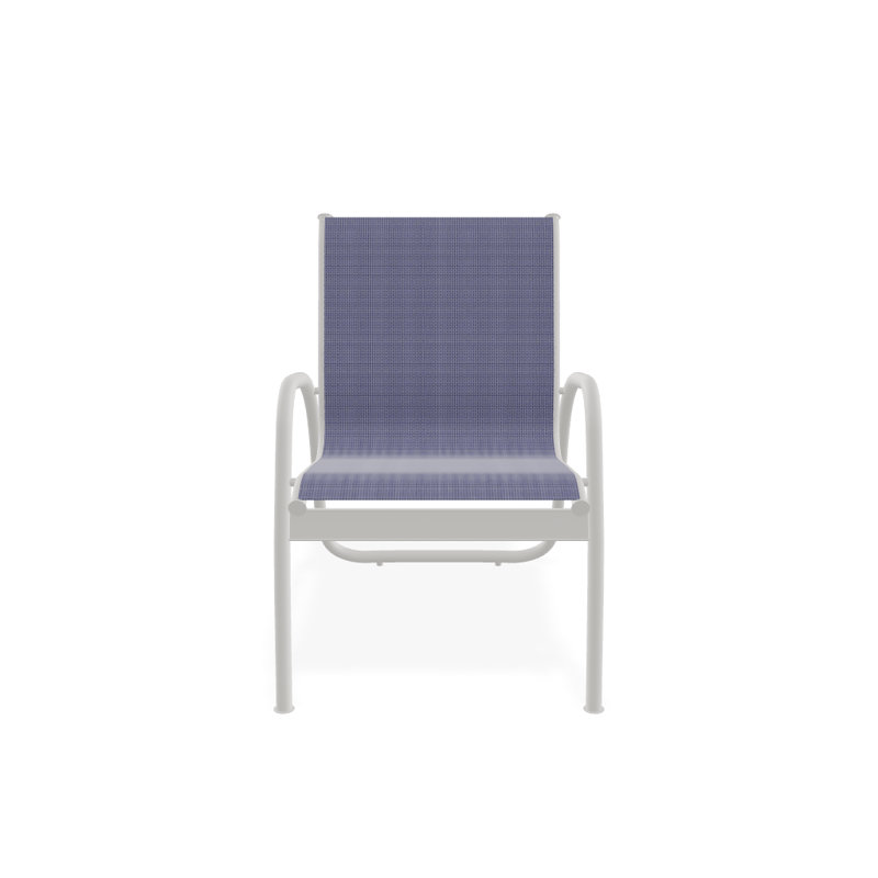 Fauteuil de patio Gardenella, Neige texturée, Brise