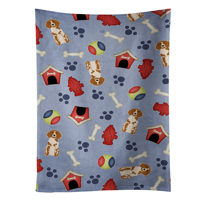 Chiffons brittany épagneul dog house