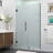 Belmore GS 47" x 72" Hinged Frameless Frosted Shower Door-30265535-105473149