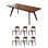Black Walnut Rectangular Dining Table