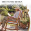 2 Pack Outdoor Chair Cushions, 100x50x6 cm-1426429347