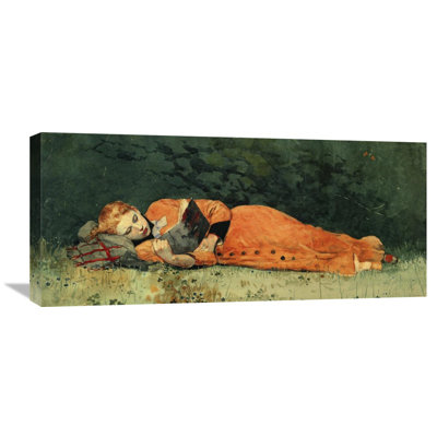 " The New Novel " by Winslow Homer
