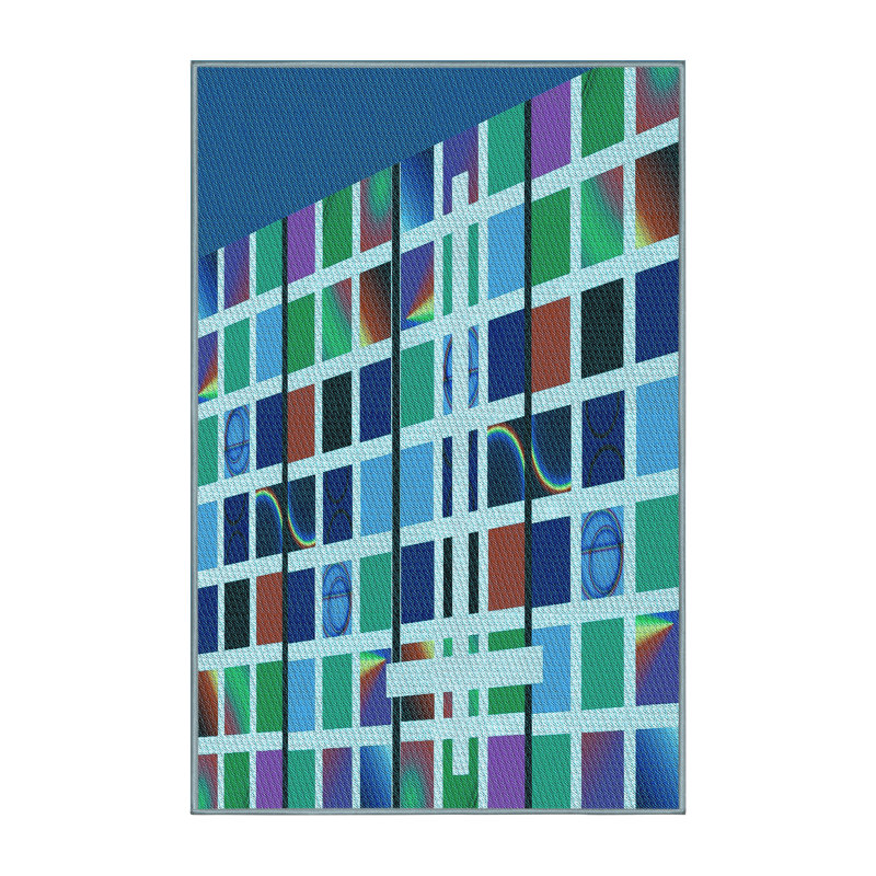 Indoor Rug, Rectangle 7' x 10'