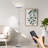 Jernell 70" LED Dimmable Torchiere & Reading Floor Lamp with Remote Control-1270286858