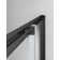 59" W x 60" H Single Sliding Framed Tub Door with Clear Tempered Glass