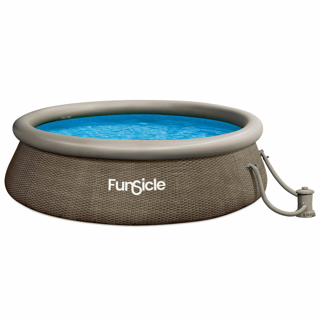 Funsicle QuickSet Ring Top Above Ground Swimming Pool    Funsicle 