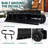 Balconera 48 Inch Snow Pusher with Wheels, U-Shaped Handle Snow Shovel