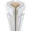 Colonne carrée de style Shaker Custerman Classic-70920981