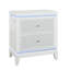 Ensemble de chambre à coucher pour lit très grand 5 pièces Adalid Pristine White