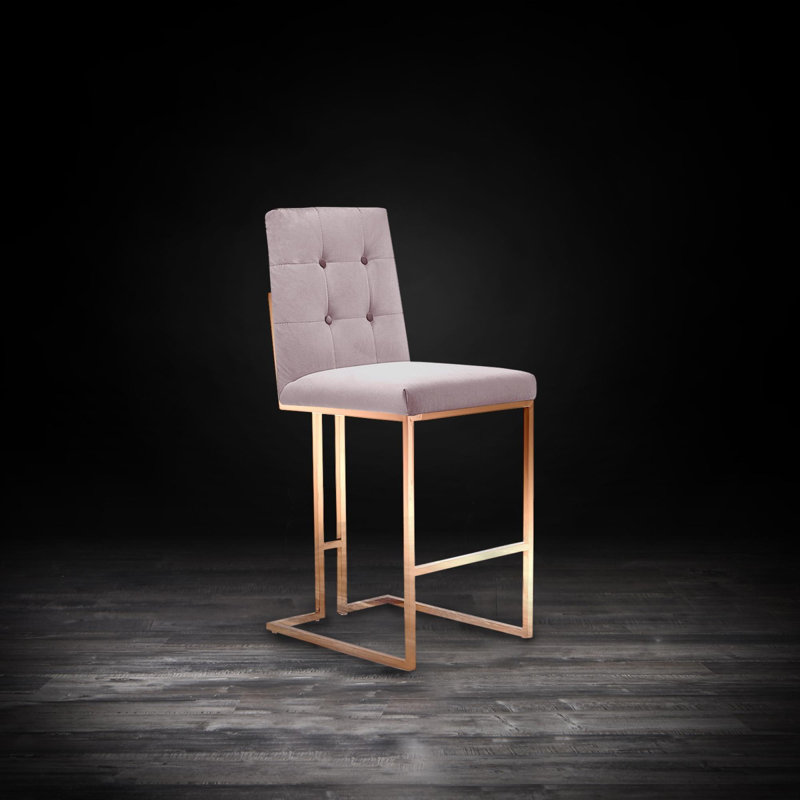 Tabouret Agatho, gris