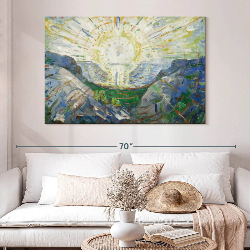 Avery le soleil 1912, H 34 po x l 51 po