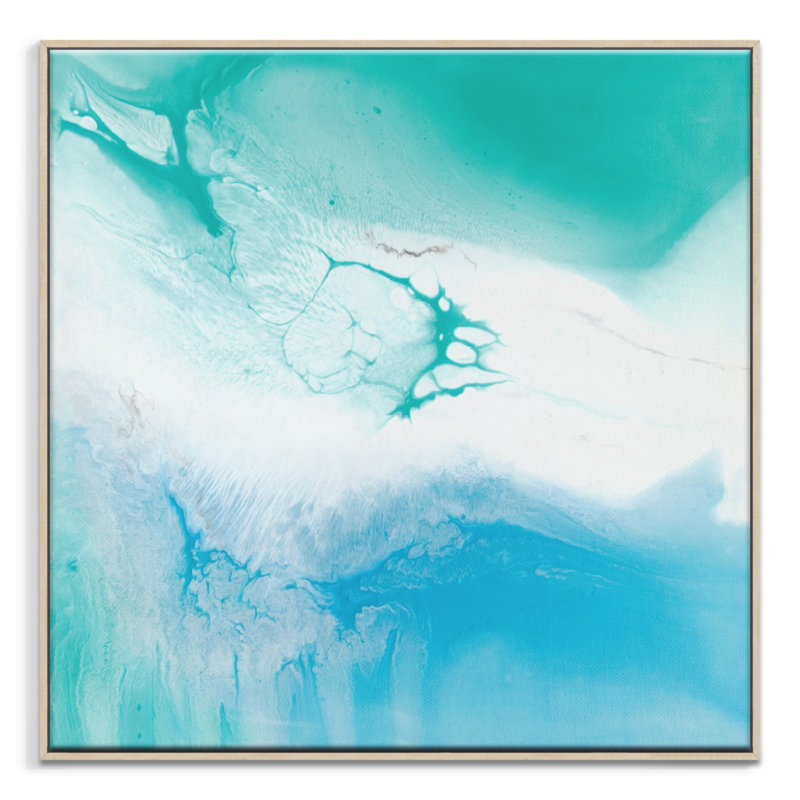 Flow 43 by Chalie MacRae - Print on Canvas, Timber, 41cm H x 41cm W 
