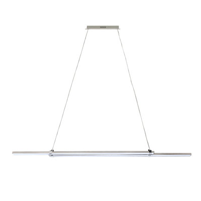 Gintautas 1 - Light Nickel LED Single Pendant