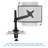 Mount-It Full Motion Adjustable Single Computer Monitor Desk Clamp Mount Up to 32" | Black